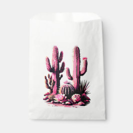 Bolsa De Papel Pink Cacti Batch