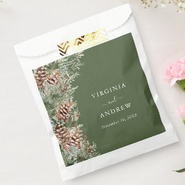 Bolsa De Papel Pino verde