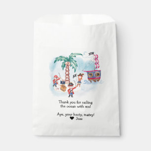 Bolsa De Papel Piratas Treasure Hunt Mapa Niños Nacimiento