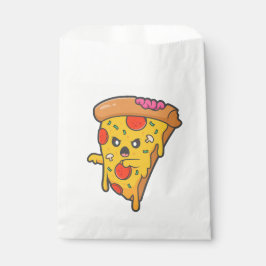 Bolsa De Papel pizza de halloween divertida zombie