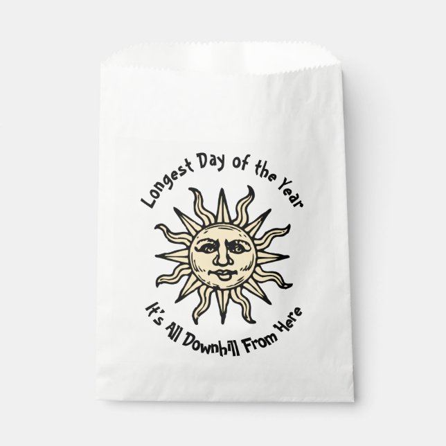 Bolsa De Papel Poema del solsticio de verano (Anverso)