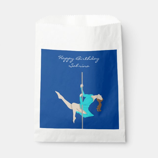 Bolsa De Papel Pole Fitness (Anverso)