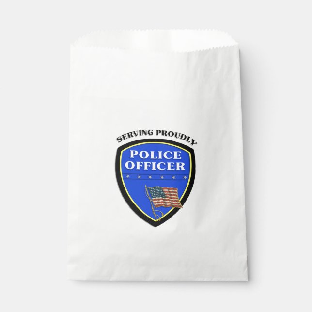 Bolsa De Papel Policía (Anverso)