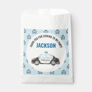 Bolsa De Papel Policía Oficial Policía Fiesta de Cumpleaños