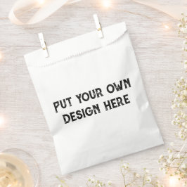 Bolsa De Papel Ponga su propio diseño