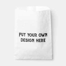 Bolsa De Papel Ponga su propio diseño