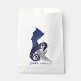 Bolsa De Papel Pony volando pegasus Pony con unicornio arcoiris