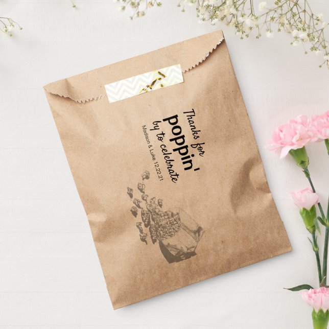 Bolsa De Papel Popcorn (Sellado)