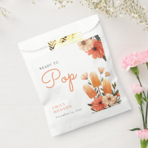 Bolsa De Papel Popsicle Ready to Pop Baby Shower
