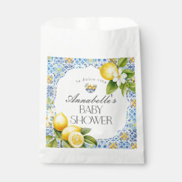 Bolsa De Papel postre Baby Shower toscano de la costa amalfitana