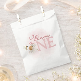 Bolsa De Papel Primavera Flor silvestre primer Fiesta de cumpleañ