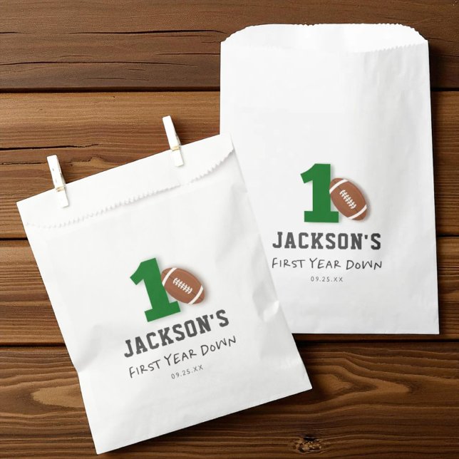Bolsa De Papel Primer año después del Fiesta de cumpleaños (Subido por el creador)
