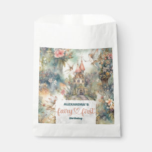 Bolsa De Papel Primer cumpleaños del primer Chica de productos lá