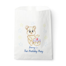 Primer cumpleaños personalizado Teddy Bear Boy