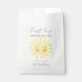 Bolsa De Papel Primer viaje alrededor del Sol 1er Cumpleaños