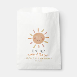 Bolsa De Papel Primer Viaje Alrededor Del Sol Primer Cumpleaños