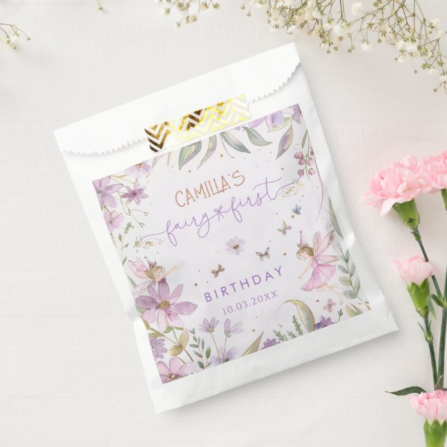 Bolsa De Papel Primera Chica de hadas (Sellado)