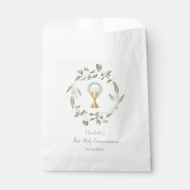 Bolsa De Papel primera comunión personalizada (Anverso)