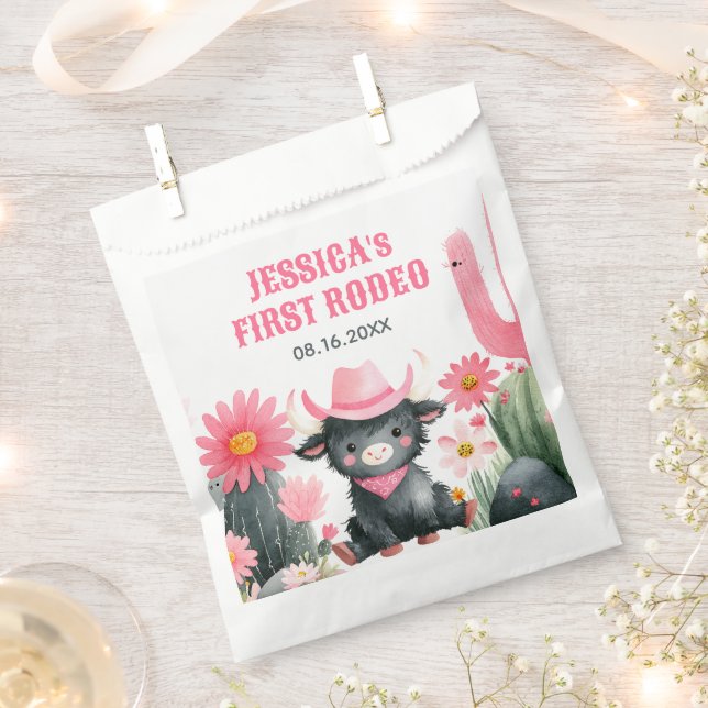 Bolsa De Papel Primeros cumpleaños de los niños de la región de R (Cortado)