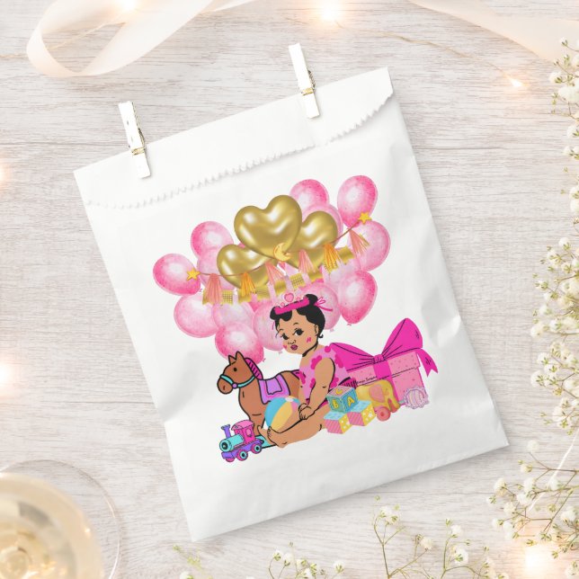Bolsa De Papel Princesa de rosa (Cortado)