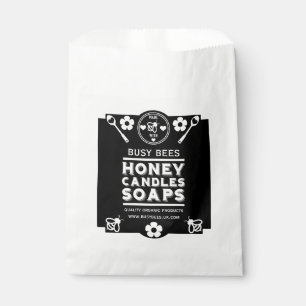 Bolsa De Papel Producto de Miel de Mercado de Agricultores