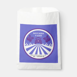 Bolsa De Papel Promoción U-Pick Blueberry Farm