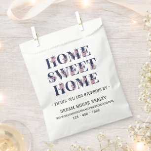Bolsa De Papel Promocional de Casa Abierta de Agente Inmobiliario