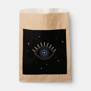 Bolsa De Papel Protección de los ojos azules contra la mala ener