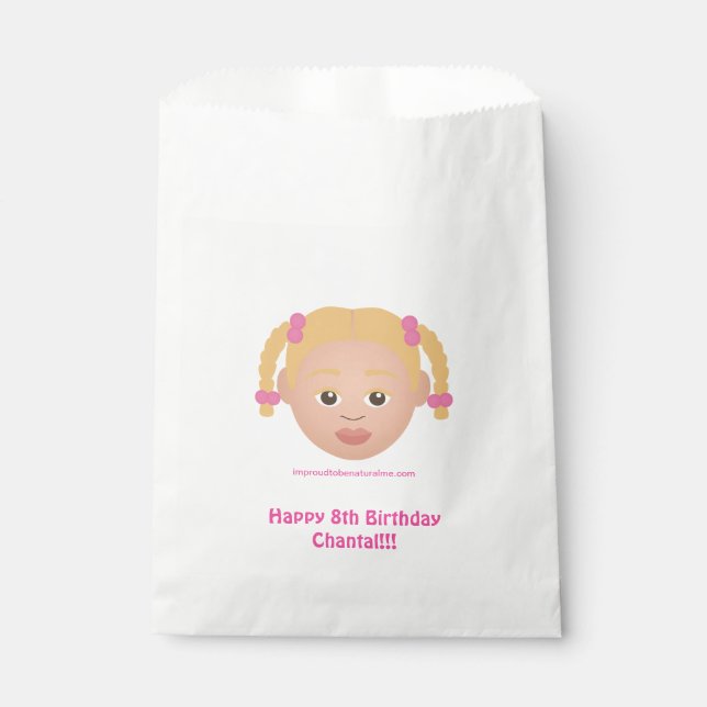 Bolsa De Papel #Proud2BNaturalMe Choose-My-Complexion (Anverso)