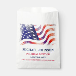 Bolsa De Papel Publicidad electoral de campaña política estadouni