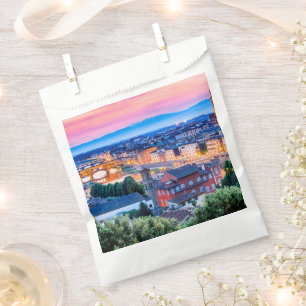 Bolsa De Papel Puesta de sol en Florencia, Italia