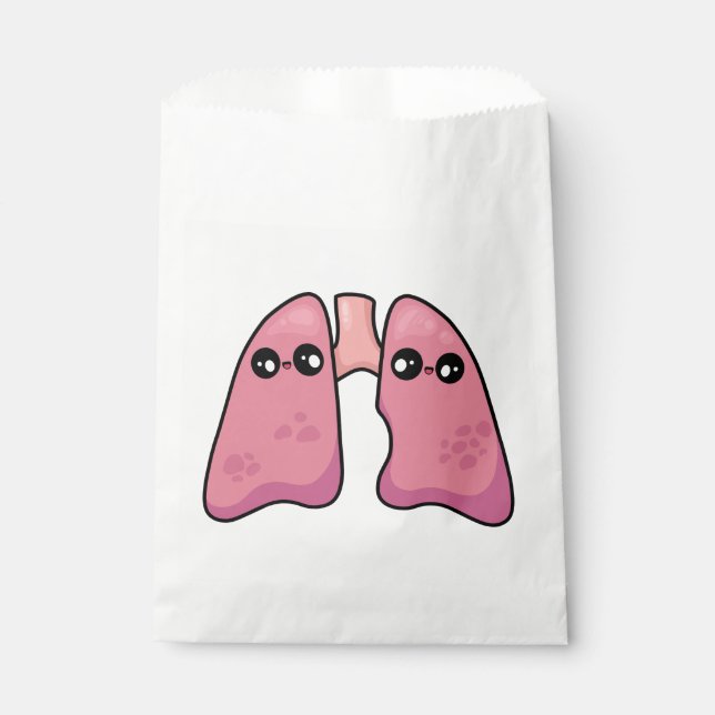 Bolsa De Papel Pulmones Cutos - Biología Humana (Anverso)