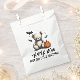 Bolsa De Papel Pumpkin Teddy Baby Shower
