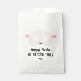 Bolsa De Papel Purim máscara de oveja disfraz de mascarada