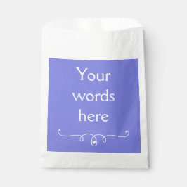 Bolsa De Papel Púrpura oscuro perwinkle