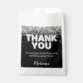 Bolsa De Papel Púrpura y plata favorecen al partido