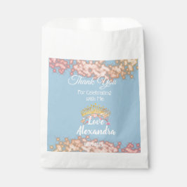 Bolsa De Papel Purpurina Princesa de Fairytale Sweet dieciséis