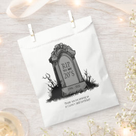 Bolsa De Papel QEPD la fiesta de cumpleaños de mis 20