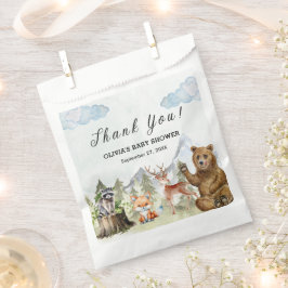 Bolsa De Papel Que la aventura empiece Gracias Baby Shower