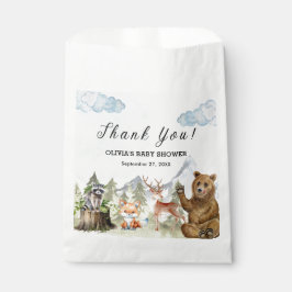 Bolsa De Papel Que la aventura empiece Gracias Baby Shower