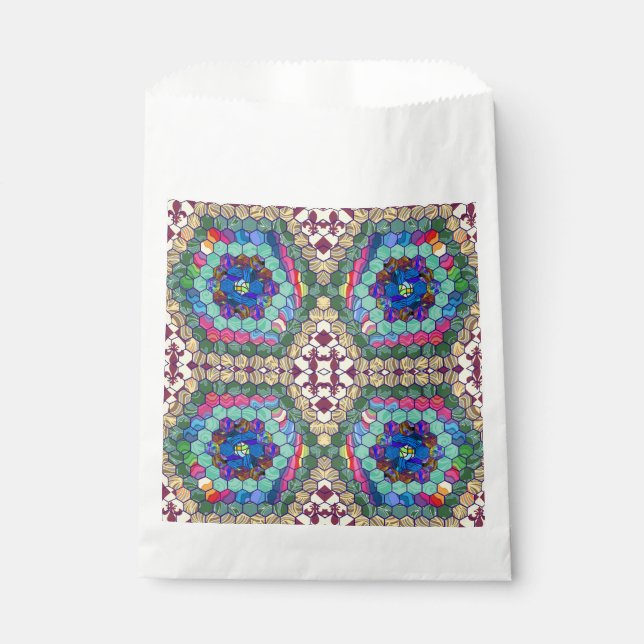 Bolsa De Papel Quilt casero (Anverso)