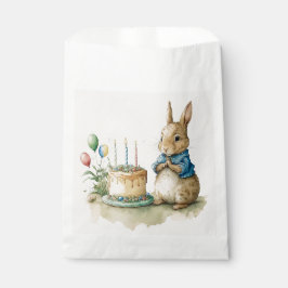 Bolsa De Papel Rabbit Peter party Favor Bag