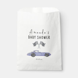 Bolsa De Papel Race car car Baby Shower