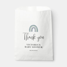 Bolsa De Papel Rainbow Boy Baby Shower