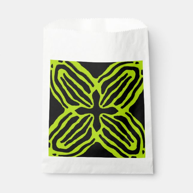 Bolsa De Papel Rana Dart con veneno a rayas (Anverso)