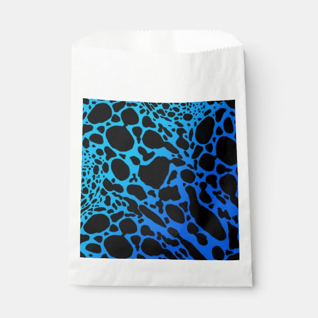 Bolsa De Papel Rana Dart de veneno azul (Anverso)
