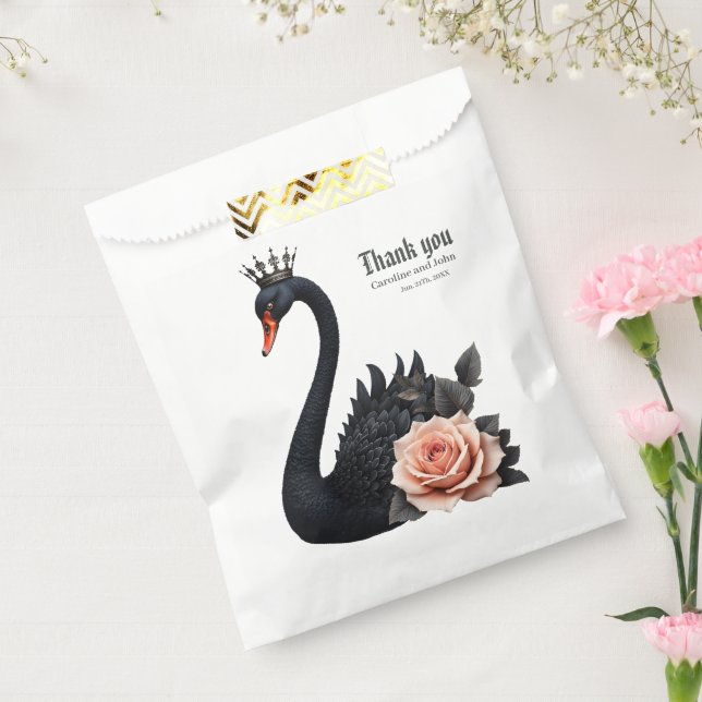 Bolsa De Papel Rare as a black swan, timeless as true love.  (Sellado)