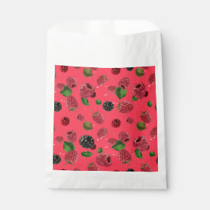 Bolsa De Papel Raspberry