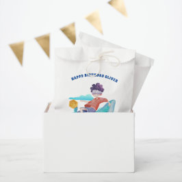 Bolsa De Papel Realidad Virtual | Agradecimiento de cumpleaños po