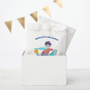 Bolsa De Papel Realidad Virtual Agradecimiento de cumpleaños po